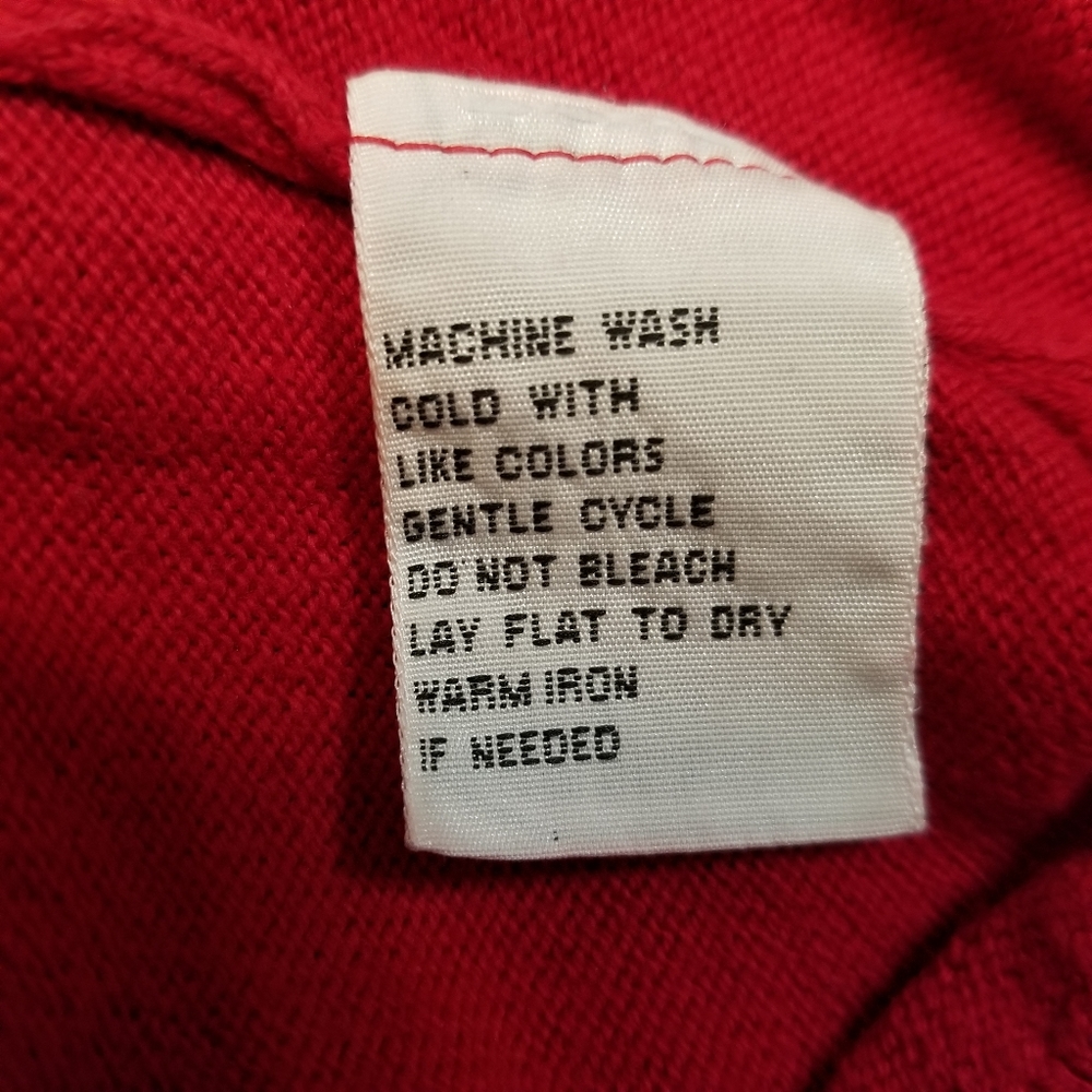 Talbots 100% Cotton Mock Sweater, M - Picture 6 of 8